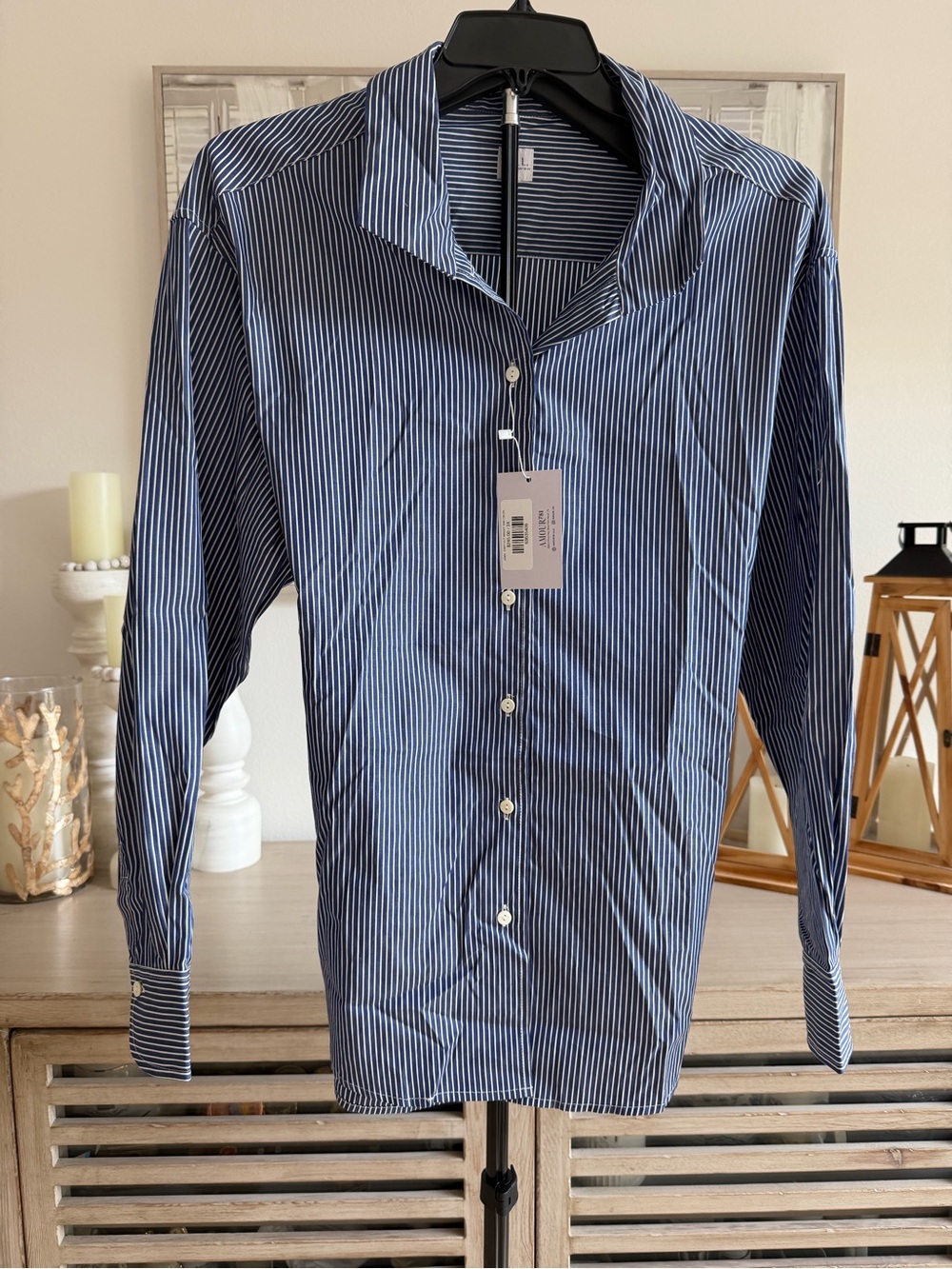 New w/tag Jill McGowan Plus Size Button-up Blouse